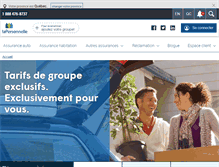 Tablet Screenshot of lapersonnelle.com